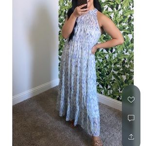 Greenish Blueish Dress